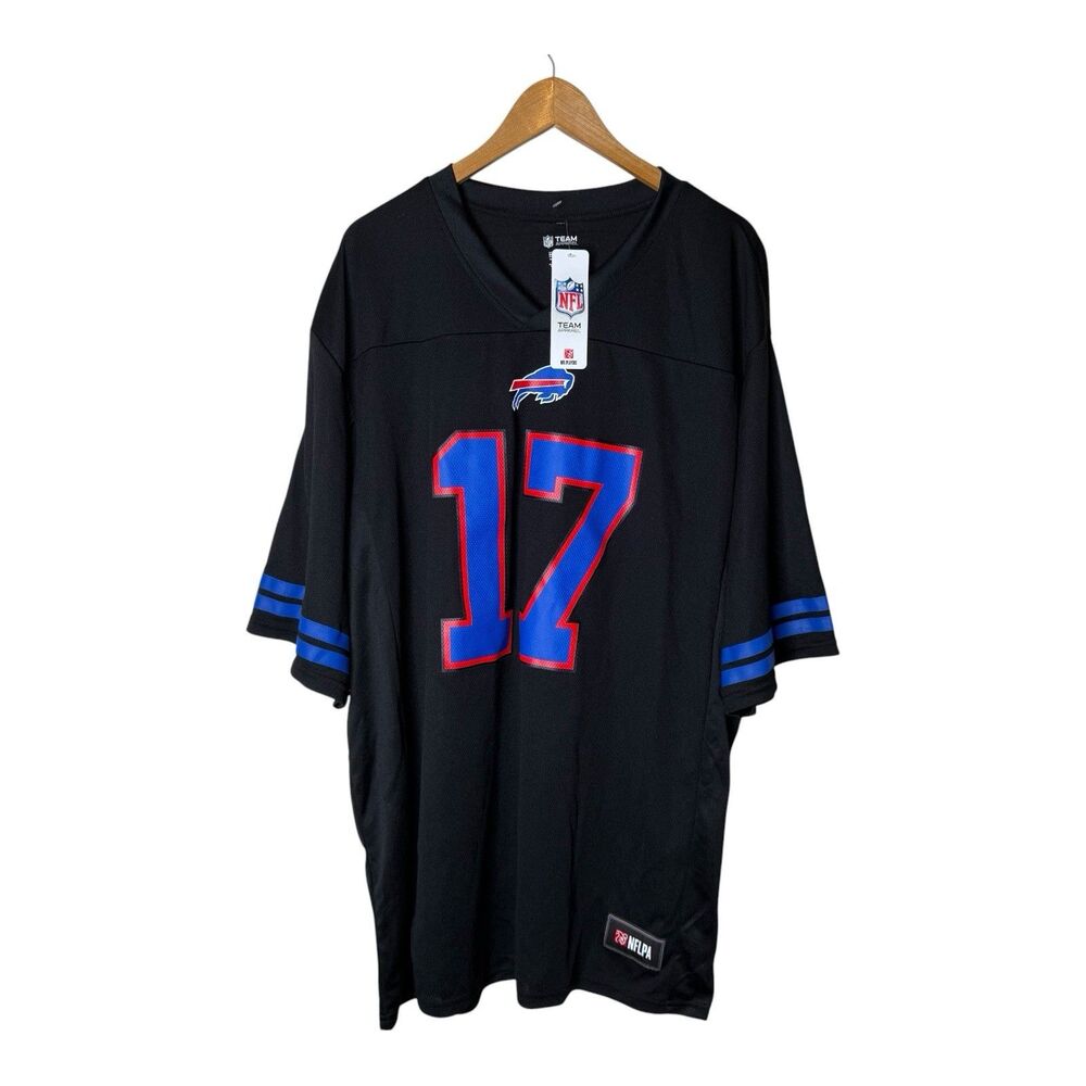 Josh Allen Buffalo Bills Jersey Mens 3XL Black Alternate Football NFL NWT
